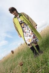 Green Raglan Coat