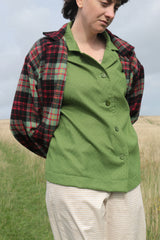 Green Boxy Jacket