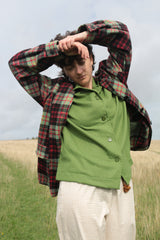 Green Boxy Jacket