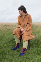 Curly Raglan Coat