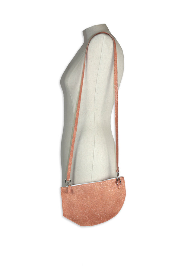 Pink crossbody bag