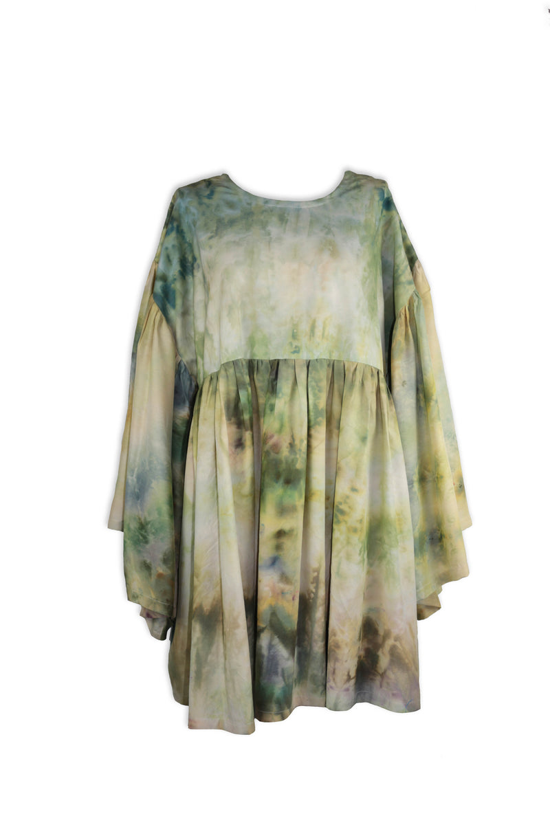 Ice dye square dress #2