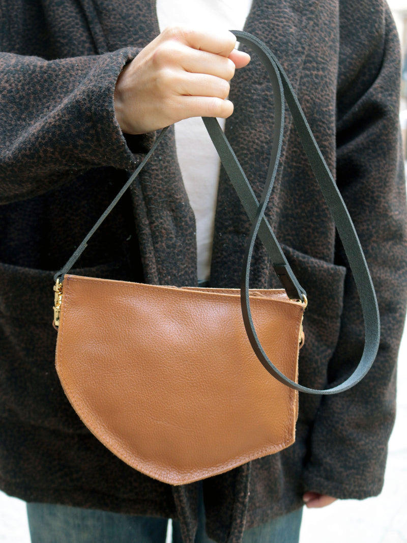 Tan Mini Crossbody