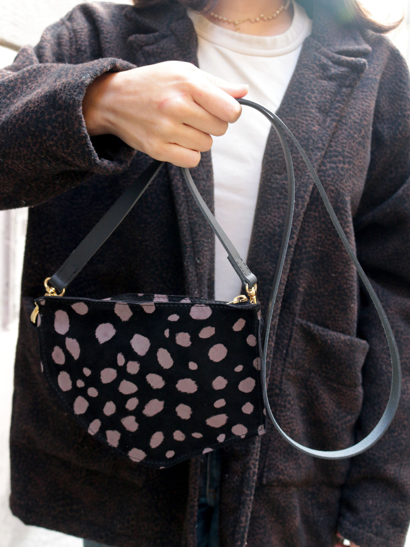 Black Spots Mini Crossbody