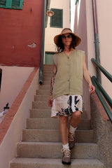 Oversized vest Green