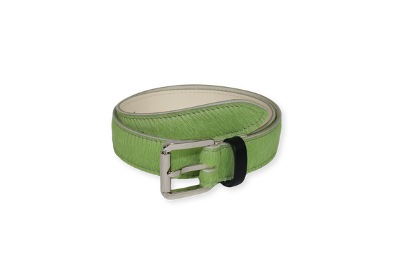 Light green pony square belt